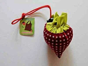 Kompakte Tasche/Einkaufstasche Erdbeere - Bild 1 von 4