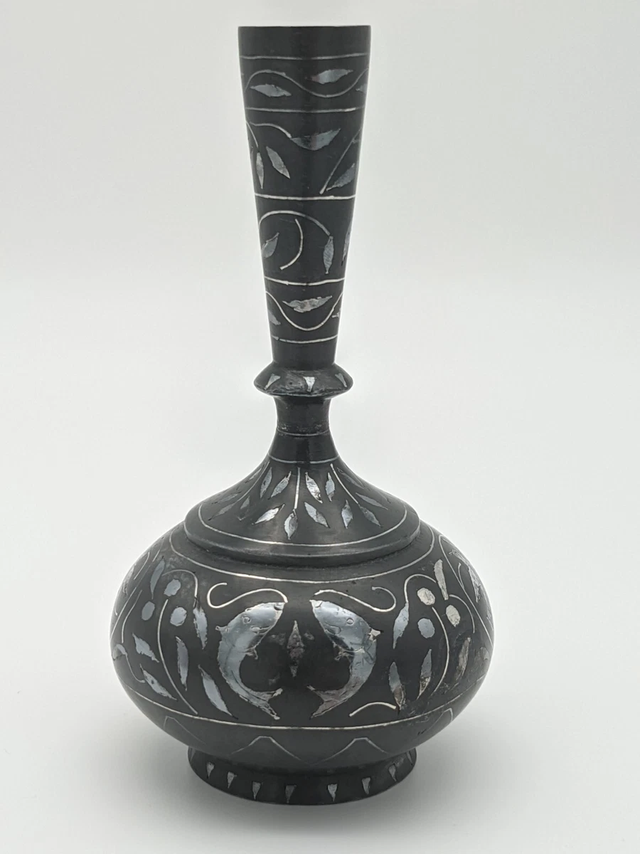 印度铜制古董花瓶| eBay