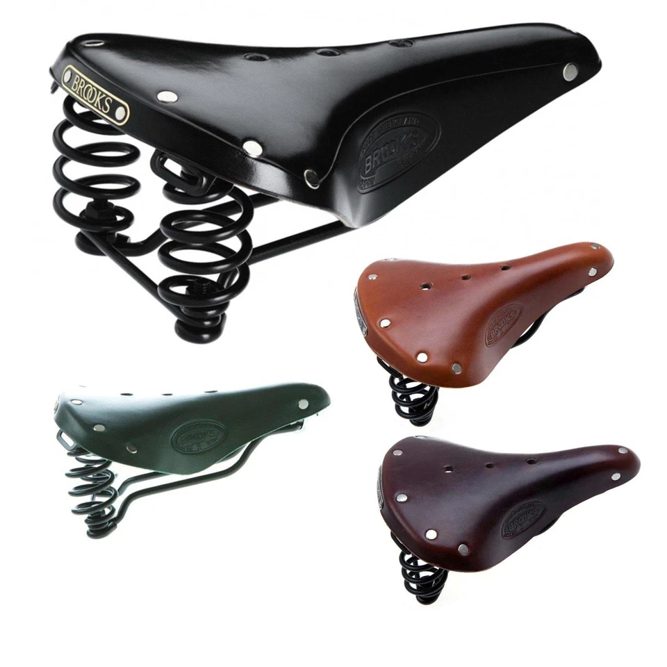 Brooks Flyer S Damen Leder Trekking Touren MTB Sattel B396 honey brown black