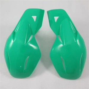 Hand Guard Handguards Fits 7/8 Green Plastic Racing Dirt Bike ATV Motocross - Picture 1 of 7