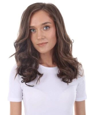 Adult Women's Straight High Heat Clip-In Synthetic Extension, ST-003 - Image 1 of 4