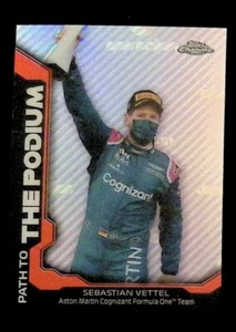 2021 Topps Chrome Formula 1 Formel 1 F1  Podium Aston Martin  Sebastian Vettel - Bild 1 von 1