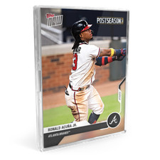 Austin Riley from 2020 Atlanta Braves TOPPS NOW® Postseason 10-Card Team Set