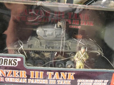 Ultimate Soldier Cold Steel Motorworks 1:32 Diecast Panzer alemán III Ausf. L 99 Foto 1 de 3