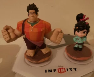 Figuras de personajes de Disney Infinity - Vanellope & Wreck-It Ralph - Imagen 1 de 2