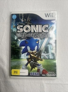 Sonic and the Black Knight Nintendo Wii Video Game PAL - Complete W Manual - Picture 1 of 6