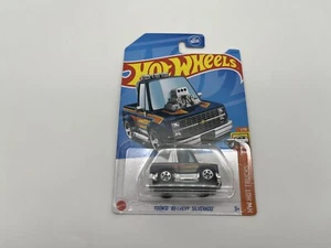 New Hot Wheels Hot Trucks Series #93 Toon'd '83 Chevy Silverado Dark Blue - Picture 1 of 7