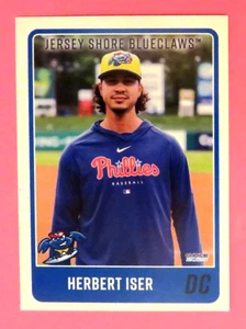 2025 Choice, Jersey Shore BlueClaws, Development Coach - HERBERT ISER - Picture 1 of 1