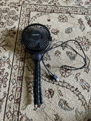 Gaiatop Black Portable Fan - Image 1 of 4