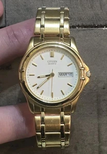 Herrenuhr Citizen Quarz goldfarben GN-0-S-10 - Bild 1 von 5