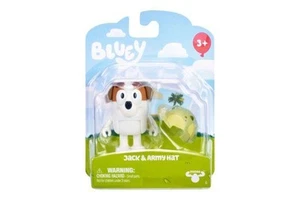 Bluey Jack & Army Hat Figurine Toy- Brand New - Picture 1 of 5