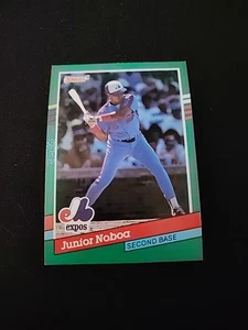 Junior Noboa 1991 Donruss 726a Montreal Expos BASEBALL Card - Picture 1 of 2