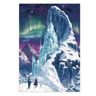 1000 piezas Rompecabezas Disney Ice Palace (FROZEN) [Arte manchado] (51,2x73,7 cm) Foto 1 de 4