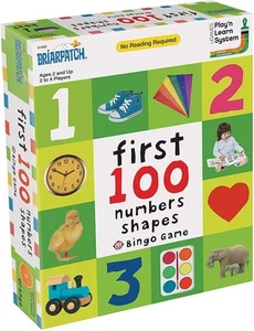 Briarpatch First 100 Numbers, Shapes Bingo Game - Picture 1 of 1