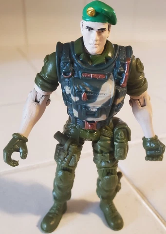 CHAP MEI Green Beret Commando ACTION FIGURE SOLDIER FORCE GI JOE LANARD RARE NR Cover