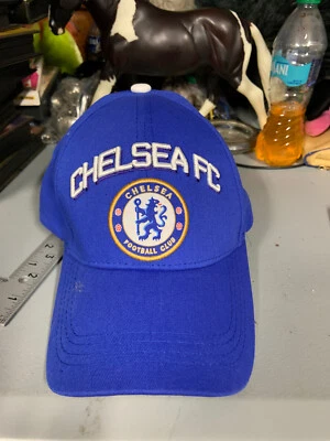 Chelsea Fc Strapback football Adjustable Hat soccer - blue - white - new season - Image 1 of 4