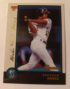 1998 Bowman #82 Abraham Nunez 27/50 Prospekt - Bild 1 von 2
