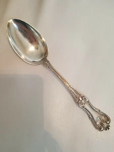 BEAUTIFUL FEDERAL COTILLION BY FRANK SMITH STERLING SILVER SERVING TABLESPOON - Picture 1 of 5