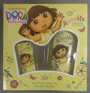 Nickelodeon Dora the Explorer Adorable 3.4oz EDT + 8oz Body Wash for Kids, NEW - Picture 1 of 12