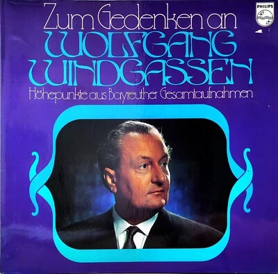 Wolfgang Windgassen - Classique Opéra - Vinyle 12" 33 Tours Rpm LP Classic Opéra - Photo 1/4