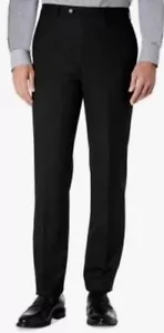 NWT RALPH LAUREN Mens Stretch Wool Classic Fit Black Dress Pants 38x32 dr26 - Picture 1 of 2