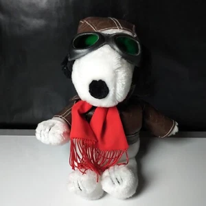 Vintage Original Snoopy Plüsch Motorrad Bike Kuscheltier Die Peanuts Hund 30 cm - Bild 1 von 7
