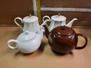 Collectable teapots 2 Dilmah + 1 Maxwell & Williams + 1 brown Korean - Picture 1 of 20