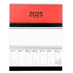 Agenda 2025 settimanale ufficio calendario planning planner - ROSSO - Foto 1 di 4