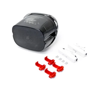 Smoked Tail Brake Turn Signals Led Light For Harley XL Dyna Tour Glide FLST FXR - Picture 1 of 9
