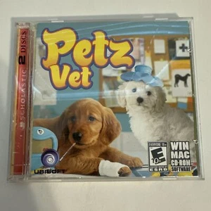 Petz Vet Ubisoft Scholastic CD-ROM Software 2 Discs - Picture 1 of 3