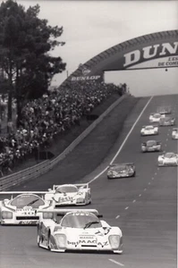 IVEY PRIMAGAZ TIGA GC287 LE MANS 24 HOURS 1987 ORIGINAL PERIOD DPPI PRESS PHOTO - Picture 1 of 2