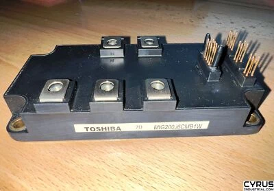 Toshiba MIG200J6CMB1W IGBT module 600V 200A 6in1 - Image 1 of 2