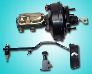 1967-1970 mustang mercury cougar 9" power brake booster master cylinder - Picture 1 of 3