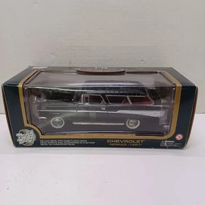 New 1:18 Yatming ROAD TOUGH Black/Red Int. Chevrolet Nomad 1957 #92088 E1 - Picture 1 of 5
