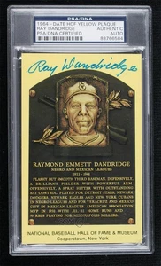 PSA/DNA 1981 National Baseball Hall of Fame and Museum Postcards Ray Dandridge - Picture 1 of 3