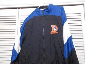 MensXL Denver Bronco zip light Locker Line jacket - Picture 1 of 2