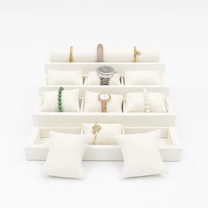 Bandeja de Almohada para Expositor de Joyería Reloj Pulsera Almohada Múltiple con Bandeja Expositor - Imagen 1 de 6