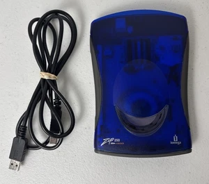 Clé USB externe iomega Zip Z250USBPCM avec USB et cordon d'alimentation (Zip 250) - Photo 1/6