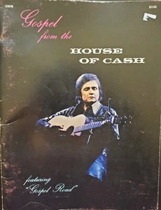 Johnny Cash Gospel From House Of Cash Vocal Piano Guitar Sheet Music Book s5 - Picture 1 of 6