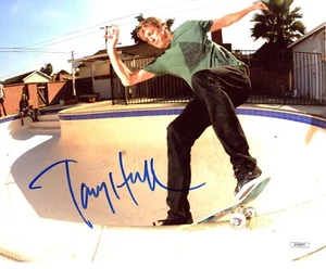 TONY HAWK Authentic Hand-Signed "SKATEBOARDING LEGEND" 8x10 Photo (JSA COA) - Picture 1 of 2