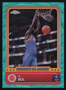 John J. Bol 2024 Topps Chrome McDonald's AA Aqua Wave Refractor /199 - Picture 1 of 2