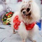 Christmas Elegant Pet Clothes Puppy Cat Princess Dress Small Pet Silk Bow Knot