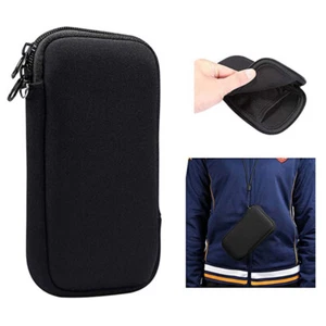 Neoprene Mobile Phone Bag Pouch Portable Small Storage Bag for Travel Digi:J~ - Bild 1 von 7