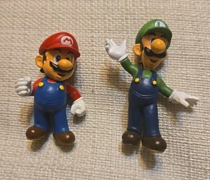 MARIO & LUIGI PVC Figures - 2008 Nintendo Super Mario Bros - Picture 1 of 9