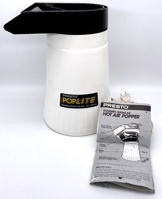 Base de palomitas de maíz Presto Poplite OEM pieza original 0482005 repuesto Foto 1 de 4