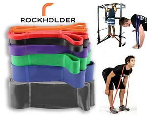 SCHWERLAST WIDERSTANDSBÄNDER LOOP POWER GYM FITNESS TRAINING YOGA WORKOUT KLIMMZUG - Bild 1 von 28
