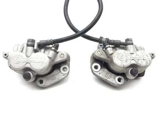 Left Right Front Brake Calipers Pads Set 2003 Aprilia ETV1000 Caponord 2844A - Image 1 of 4