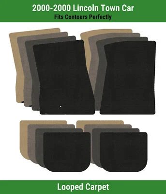 Передние и задние коврики Lloyd Classic Loop для Lincoln Town Car 2000 года выпуска  - Изображение 1 из 4