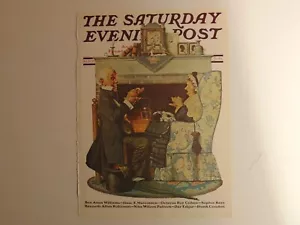 The Saturday Evening Post OCT 22 1927 (REPRINT) Norman Rockwell (COVER ONLY) - Foto 1 di 1