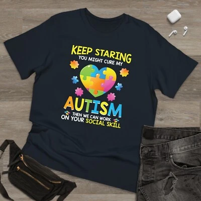 Keep Starting Social Skills Autism awareness Tee Adult Kids Unisex Xmas Puzzle - Image 1 of 3